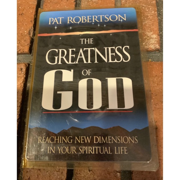 Other - The Greatness of God Pat Robertson CBN 2 pk Audio Cassette Tape Set‎
